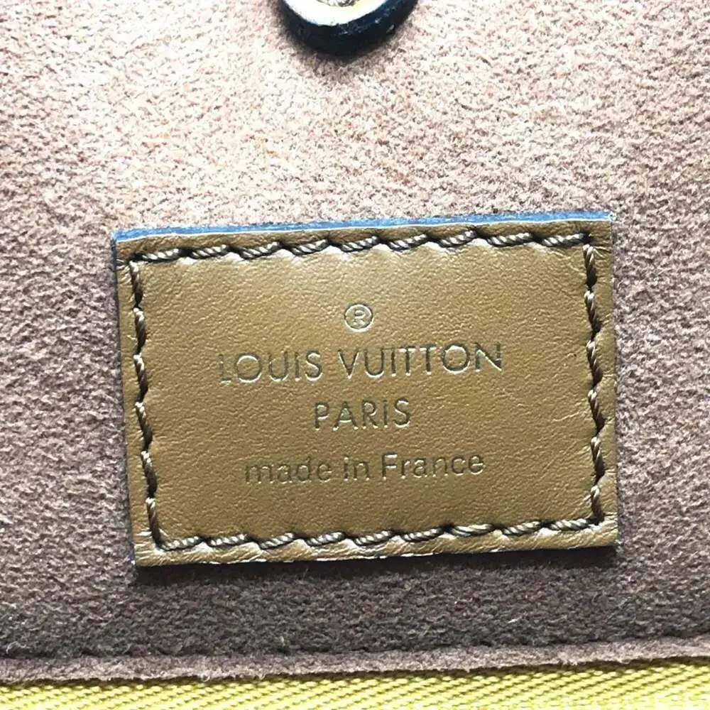 LOUIS VUITTON Brown Monogram Canvas Tote Bag